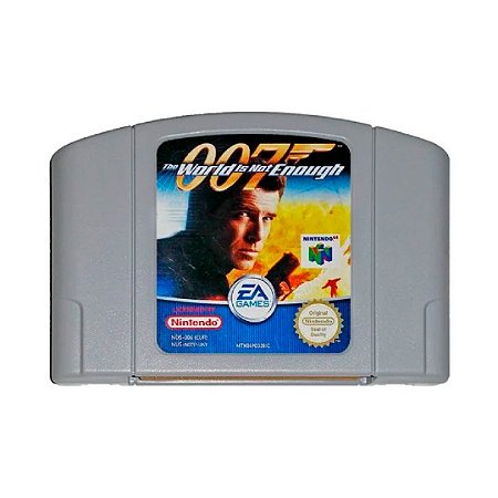 Jogo 007 The World Is Not Enough (Seminovo) - Nintendo 64
