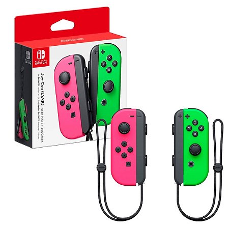 Joy-con Nintendo Switch Rosa Neon - Verde Neon (Seminovo) - Nintendo -  XonGeek - O Melhor em Games e Tecnologia você encontra aqui!