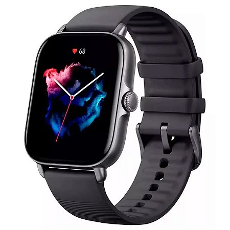 Smartwatch Amazfit GTS 4 Mini Preto Versão Global - Xiaomi