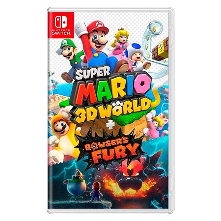Jogo Super Mario 3D World + Bowser's Fury - Nintendo Switch