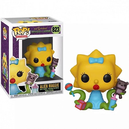 Funko POP Os Simpsons - Alien Maggie 823- Original