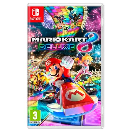 Jogo Mario Kart 8 Deluxe (Seminovo) - Nintendo Switch
