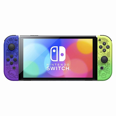 Console Nintendo Switch OLED Edição Especial Splatoon 3 (Seminovo)