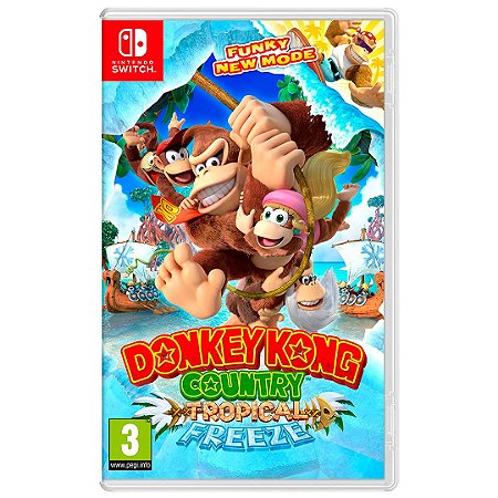 Jogo Donkey Kong Country Tropical Freeze - Nintendo Switch
