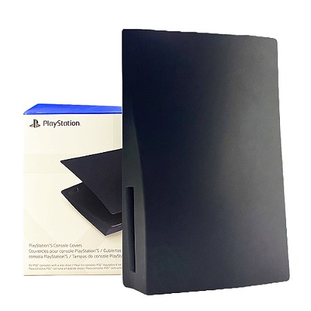 Tampas para o Console PlayStation 5, Versão Com Leitor (Seminovo) - Preto