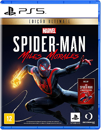 Jogo Marvel's Spider Man Miles Morales Edição Ultimate (Seminovo) - PS5