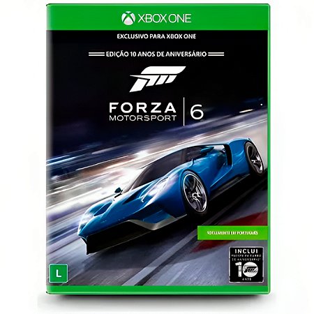 Jogo Forza Motorsport 6 Edição 10 Anos de Aniversário (Seminovo) - Xbox One