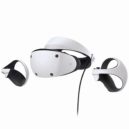 PlayStation VR2, PSVR2, Branco com Controles e Gatilhos Adaptáveis - PS5