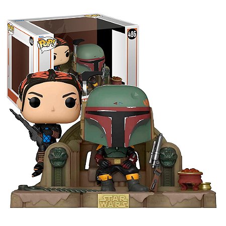 Funko Pop, Boba Fett And Fennec On Throne 486 - Star Wars