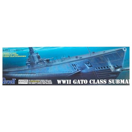 WWII Gato Class Submarine 85-0384 - Revell