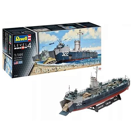 US Navy Landing Ship Medium 05169 - Revell