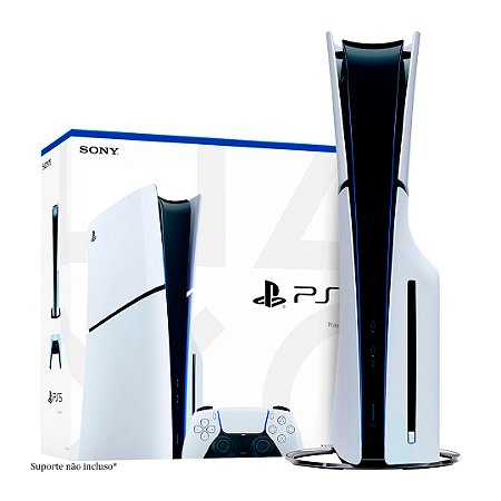 Console Playstation 5 Slim SSD 1TB, Versão Com Leitor - PS5 Sony