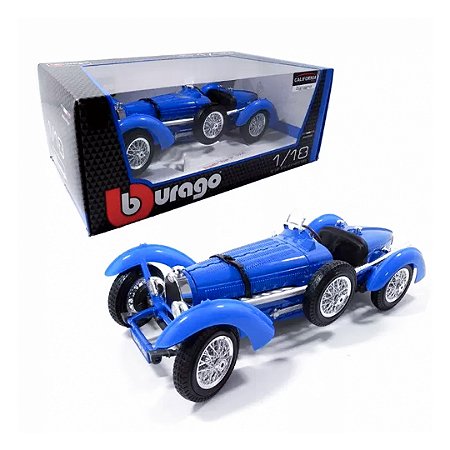 Bugatti Type 59 1934 1:18 Azul - BBurago