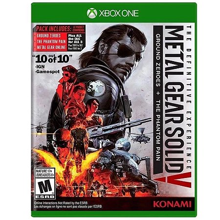 Jogo Metal Gear Solid V The Definitive Experience Seminovo Xbox One