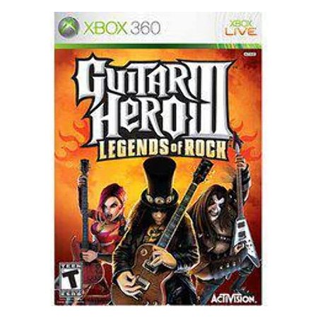 Jogo Guitar Hero III Legends of Rock (Seminovo) - Xbox 360