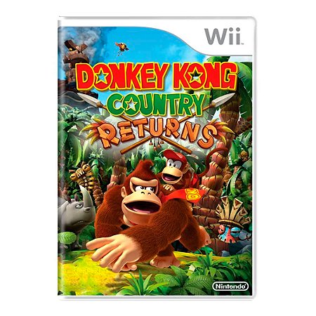 Jogo Donkey Kong Country Returns (Seminovo) - Nintendo Wii