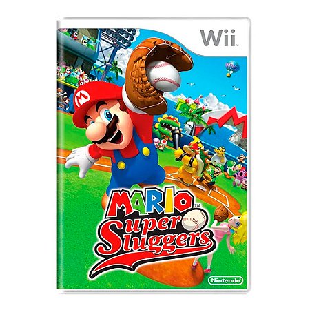 Jogo Mario Super Sluggers (Seminovo) - Nintendo Wii