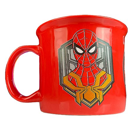 Caneca Camp Spider Man No Way Home Vermelha - Clube Comix