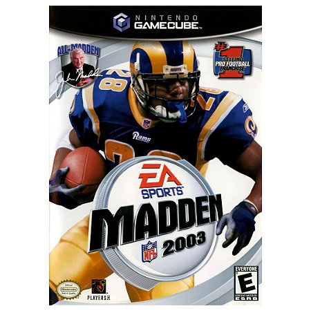 Jogo Madden 2003 (Seminovo) - GameCube