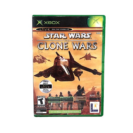 Jogo Star Wars The Clone Wars & Tetris Worlds (Seminovo) - Xbox