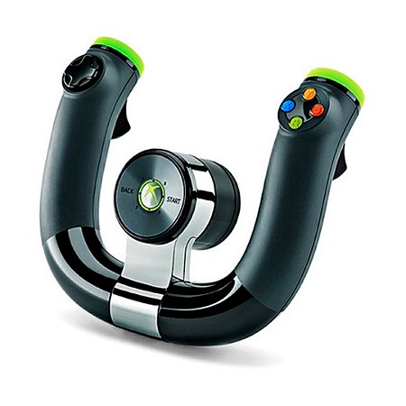 Controle Volante Sem Fio Xbox 360 (Seminovo) - Microsoft