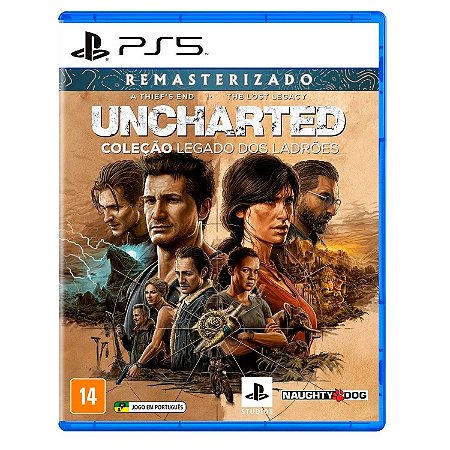Jogo Uncharted Coleção Legado dos Ladrões (Seminovo) - PS5