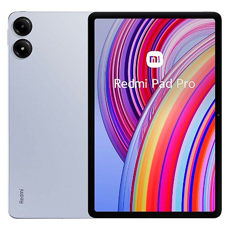 Tablet Xiaomi Redmi Pad Pro 256GB/8GB Ram Tela 12.1", Dolby Vision WQHD+ 120hz, Wi-fi, Versão Global, Azul - Xiaomi