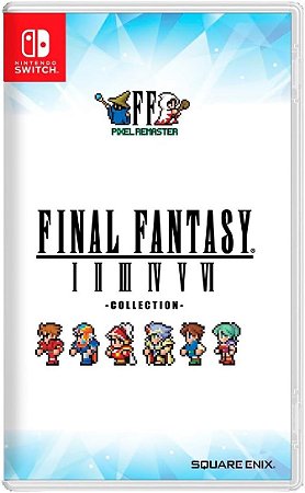 Jogo Final Fantasy I-VI Pixel Remaster Collection Edição De Aniversário - Nintendo Switch