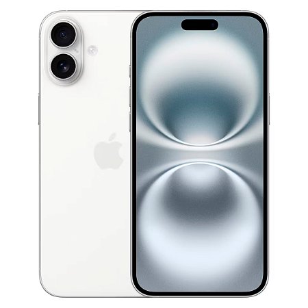 Smartphone iPhone 16 128gb, Câmera de 48Mp, Rede 5G eSim, Branco - Apple