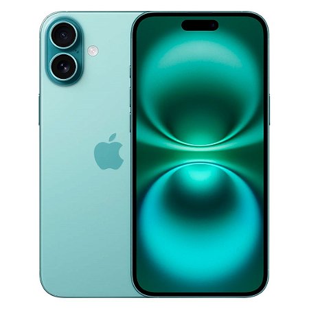 Smartphone iPhone 16 128gb, Câmera de 48Mp, Rede 5G eSim, Verde - Apple