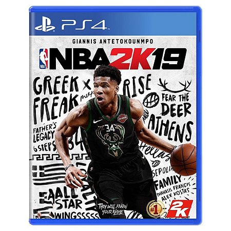 Jogo NBA 2K19 (Sem Capa) (Seminovo) - PS4