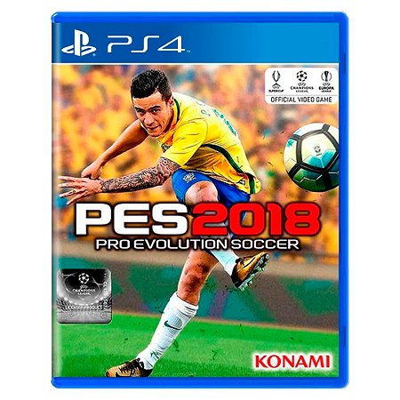 Jogo Pro Evolution Soccer PES 2018 (Seminovo) - PS4