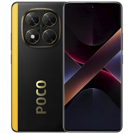 Smartphone Poco X7 5G 512GB/12GB RAM, Tela AMOLED 120Hz, Câmera 50Mp, NFC, Versão Global, Preto - Xiaomi