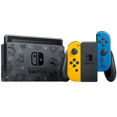 Console Nintendo Switch V2 Edição Especial Fortnite, Destravado 128gb (Seminovo) - Nintendo