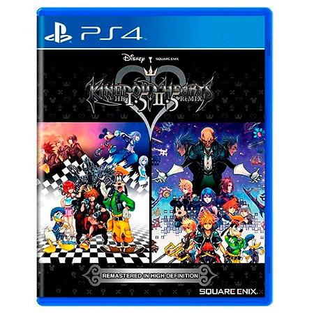 Jogo Kingdom Hearts HD 1.5 + 2.5 Remix (Seminovo) - PS4