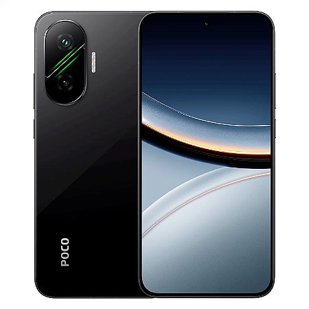 Smartphone Poco F7 5G 256GB/12GB RAM, Tela AMOLED 120Hz, Câmera 50Mp, Versão Global, Preto - Xiaomi
