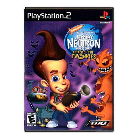 Jogo The Adventures of Jimmy Neutron Boy Genius Attack of the Twonkies (Seminovo) - PS2