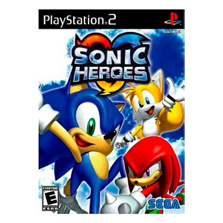Jogo Sonic Heroes, Versão Japonesa (Seminovo) - PS2