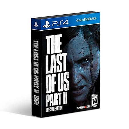 Jogo The Last Of Us Part II Edição Especial Steelbook com Mini Art Book (Seminovo) - PS4