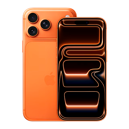 Smartphone iPhone 17 Pro Max 256gb, Câmera de 48Mp, Rede 5G eSim, Laranja Cósmico - Apple