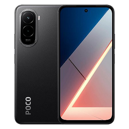 Smartphone POCO M7 256gb/8gb RAM, Câmera de 50Mp, Tela LCD 144Hz, Versão Global, Preto - Xiaomi