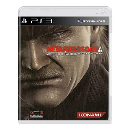 Jogo Metal Gear Solid 4 Guns of The Patriots (Seminovo) - PS3