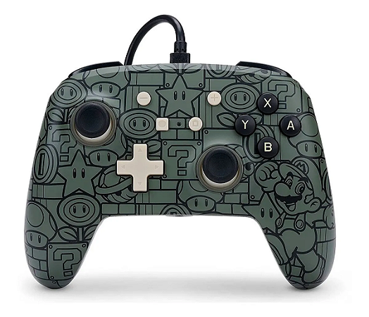 Controle Com Fio Nintendo Switch Power-Up Mario (Seminovo) - PowerA