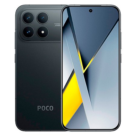 Smartphone Poco F8 Pro 5G 512GB/12GB RAM, AMOLED 120Hz, Câmera 50Mp, Versão Global, Preto - Xiaomi