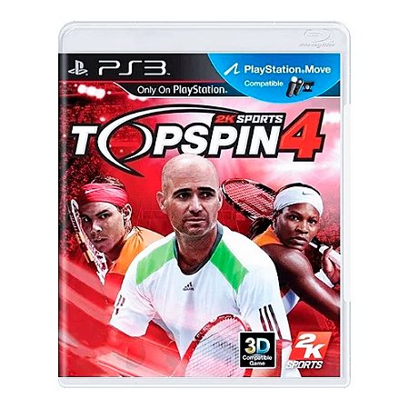 Jogo 2K Sports Top Spin 4 (Seminovo) - PS3