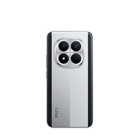 Smartphone Poco M8 Pro 5G 256GB/8GB RAM, Tela AMOLED 120Hz, Câmera 50Mp, Versão Global, Prata - Xiaomi
