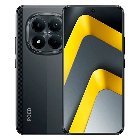 Smartphone Poco M8 Pro 5G 256GB/8GB RAM, Tela AMOLED 120Hz, Câmera 50Mp, Versão Global, Preto - Xiaomi