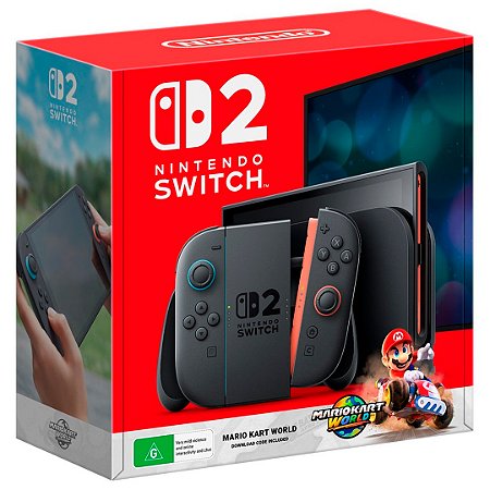 Console Nintendo Switch 2 Bundle Mario Kart World Nacional - Nintendo