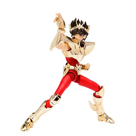 Action Figure Seiya de Pegasus New Bronze Cloth Limited Golden Edition Cloth Myth EX, Cavaleiros do Zodíaco - Bandai