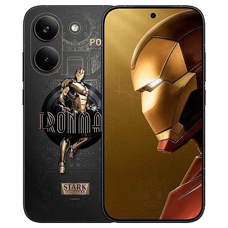 Smartphone Poco X8 Pro 5G 512GB/12GB RAM, Tela AMOLED 120Hz, Câmera 50Mp, Versão Global, Edição Especial Iron Man - Xiaomi